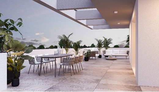 Esclusivo Attico panoramico con terrazzo di 200 mq nel cuore di Sacra Famiglia, unica unità tutta su un piano